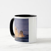 Sea Otters, Enhydra lutris 2 Tasse (Vorderseite Links)