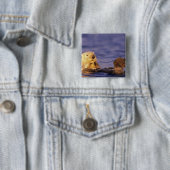 Sea Otters, Enhydra lutris 4 Button (Beispiel)