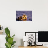 Sea Otters, Enhydra lutris 5 Poster (Heimbüro)