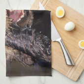 Sea Otters, Enhydra lutris 6 Geschirrtuch (Viertel Falte)