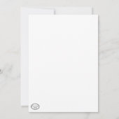 Sea Otters Geburtstagsparty Flat Grußkarte Dankeskarte (Rückseite)