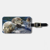 Sea-Otters Gepäckanhänger (Vorderseite horizontal)
