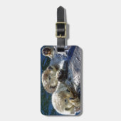 Sea-Otters Gepäckanhänger (Vorderseite vertikal)