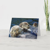 Sea-Otters Karte (Vorderseite)