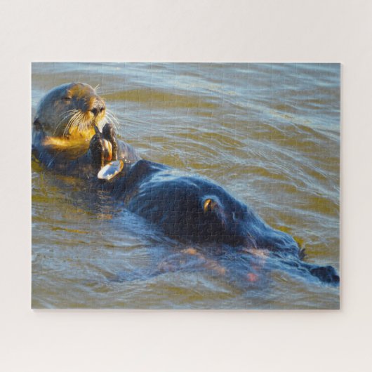 Sea Otters of our sea Jigsaw Puzzle (Horizontal)