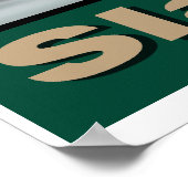 Sea Otters - Stoppt das Schlachten Poster (Ecke)