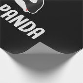 Sea Panda - Funny Killer Whale Orca Meeresbiologie Geschenkpapier (Ecke)