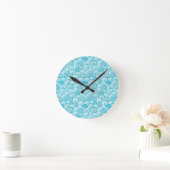 Sea Pattern Runde Wanduhr (Zuhause)