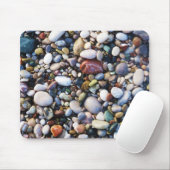 Sea Pebbles Beach Stones Rhodes Griechenland Mousepad (Mit Mouse)