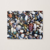 Sea Pebbles Beach Stones Rhodes Griechenland Puzzle (Horizontal)