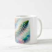 Sea Pen Elegance 220824AREF123 - Watercolor Kaffeetasse (VorderseiteRechts)