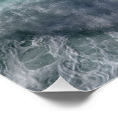 Sea photography and doodle drawing of a wedding poster (Ecke)