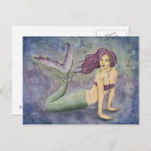 Sea Queen Postcard Postkarte (Vorne/Hinten)