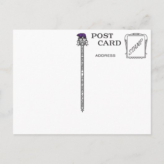 Sea Ranch Large Letter Postcard - Version 3 Postkarte (Rückseite)