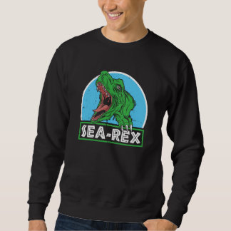 Sea Rex Dinosaur Future Paleontologist Mosasaurus Sweatshirt