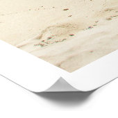 Sea Rocks Sand Beach Vanuatu Insel Landschaft Poster (Ecke)