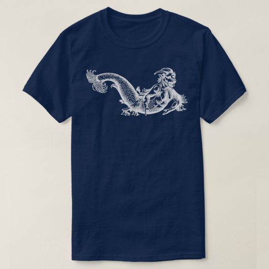 Sea Satyr Hybrid Monster White 2 T-Shirt (Design vorne)