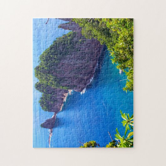 Sea Scene American Samoa. Puzzle (Vertikal)