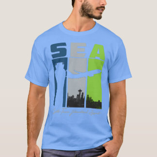 SEA Seattle Tacoma Internationaler Flughafen SeaTa T-Shirt