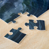 Sea Serpent Attacking Ship in Storm Fantasy Painti Puzzle (Seite)