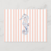 sea shell einladungspostkarte (Vorderseite)