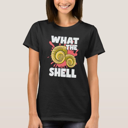 sea shell hunter and Conch Collector seashell hunt T-Shirt (Vorderseite)