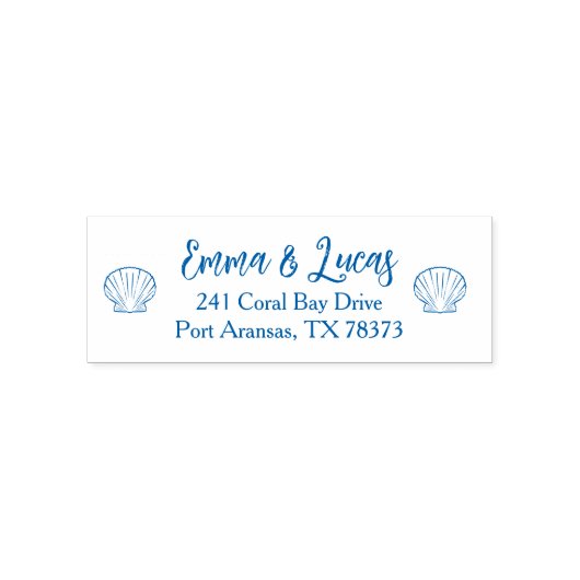 sea shell permastempel (Design)