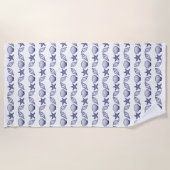 Sea Shell Summer Lover Strandtuch (Vorderseite)