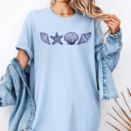 Sea Shell Summer Woman T-Shirt