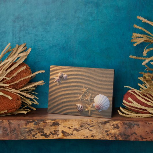 Sea Shells And Starfish Fotoplatte (Seite)