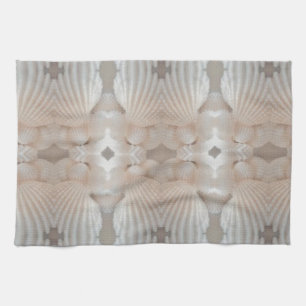 Sea Shells Love, Romantic Exotic Tropical Bridal Handtuch