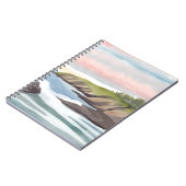 Sea Shore | Coastal Watercolor Painting Notizblock (Linke Seite)