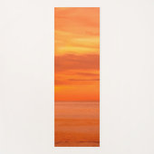 Sea Sky Wolken Sonnenuntergang Elegantes Template Yogamatte (Vorderseite)