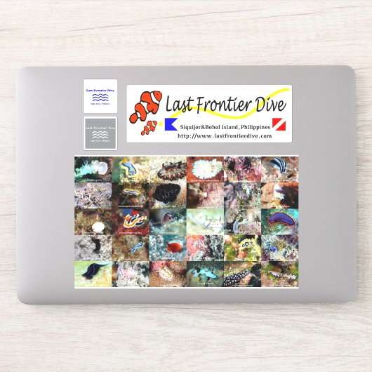 】 Sea Slug】 Lege auf dein Tauchlogbuch! Aufkleber (Computer)