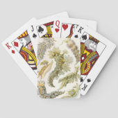 Sea Slugchia von Ernst Haeckel, Vintage Nudibranch Spielkarten (Rückseite)