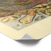 Sea Snake Coran Ocean Life Print Poster (Ecke)