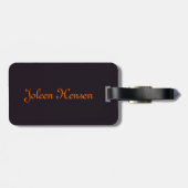 Sea Squirt Remix Gepäckmarke Gepäckanhänger (Rückseite horizontal)