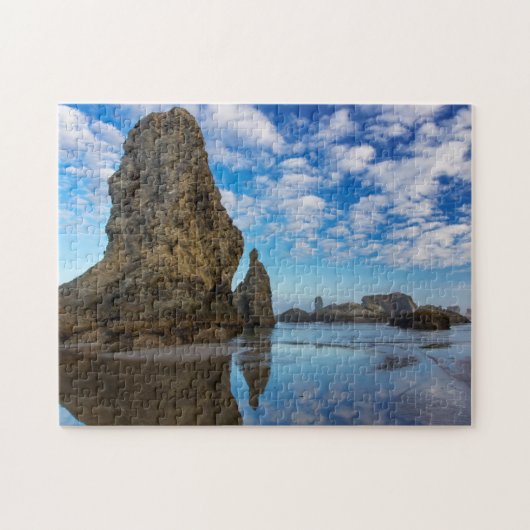 Sea Stacks on Bandon Beach in Bandon, Oregon 1 Puzzle (Horizontal)