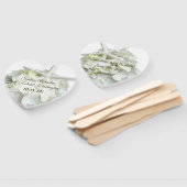 Sea Star Hydrangea White Wedding Han Fächer (Non-assembled)