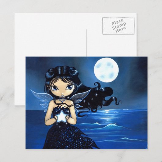 "Sea Star" Postkarte (Vorne/Hinten)