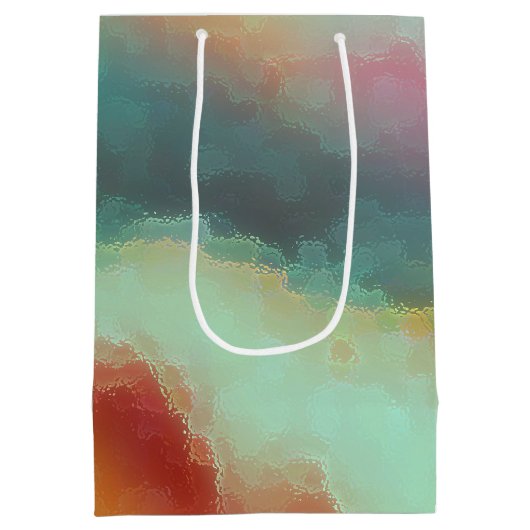 Sea Stars Hochzeit Danke, dass Sie Nachricht Papie Mittlere Geschenktüte (Rückseite)