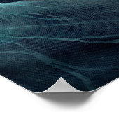 Sea Storm gotische Meerjungfrau Art Print Poster (Ecke)