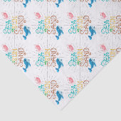 Sea Sun Sand Seidenpapier (Ausschnitt)