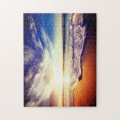 Sea Sunrise - Beautiful Puzzle (Vertikal)