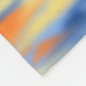 Sea Sunrise Fleece Blanket Niederlande Lanscape (Ecke)