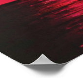 Sea Sunset Liebe Poster Romantic - Ihr Textname (Ecke)