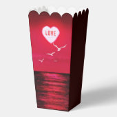 Sea Sunset Popcorn Boxen Geschenkschachtel (Rückseite)