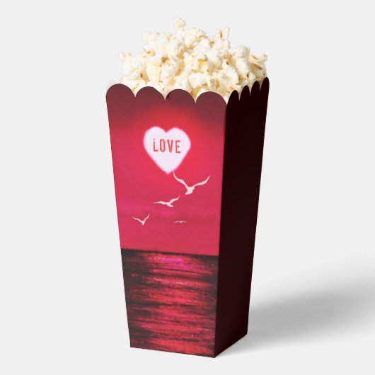 Sea Sunset Popcorn Boxen Geschenkschachtel (Geplatzt)