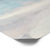 Sea Sunset Triptych - Pastellfarben Poster (Ecke)