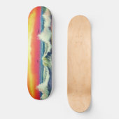 Sea Sunset Waves Skateboard - Malerei (Vorderseite)